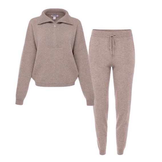 Filoro Cashmere Half Zip Sweater and Joggers - 30% off