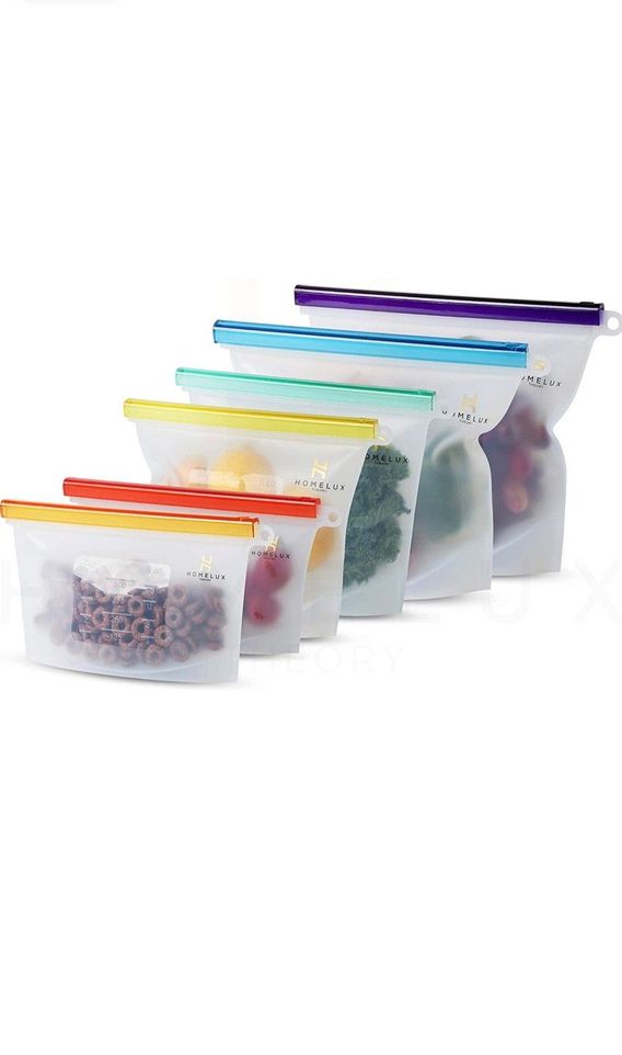 Homelux Silicone Reusable Bags