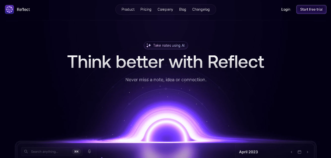 Glassmorphism in website design