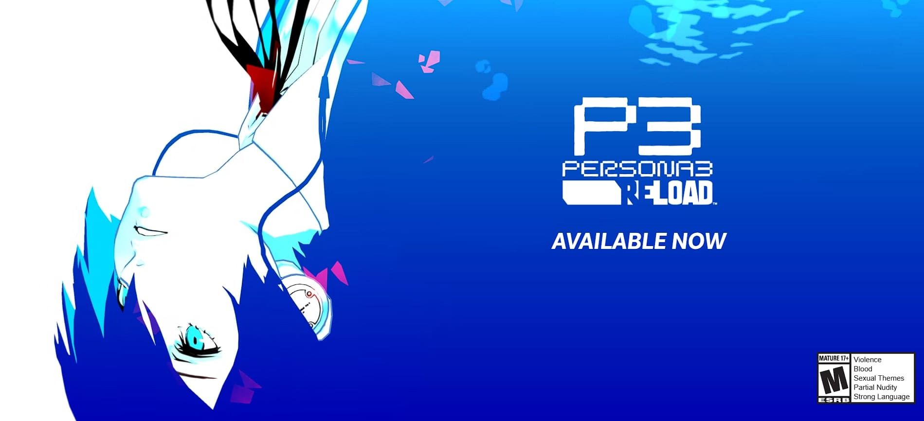 Persona 3 Reload’s homepage