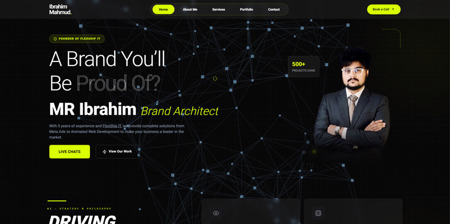 Premium Portfolio Website