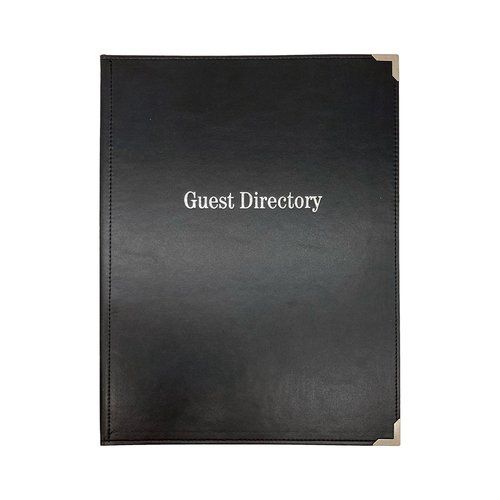 Cartella Camera Ecopelle Directory ad Anelli Personalizzata