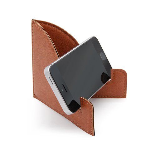 Poggia Smartphone e Tablet in Ecopelle