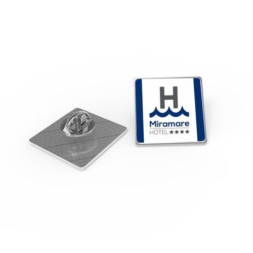 Pin Metallo Quadro