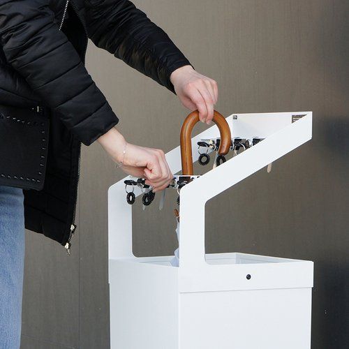 Portaombrelli con Lucchetto da 8 Posti