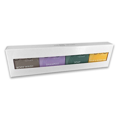 Solid Travel Kit con 4 Bar Linea Cosmetica in Forma Solida Duò