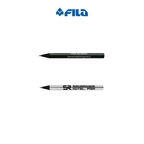 Lapis Tondo FILA cm 9 in Legno Nero senza Gomma Serie Black