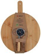 ALPINA Pizza Board Ø34cm With Knife