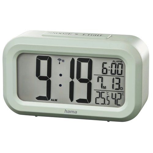 Hama "RC 660" Radio Alarm Clock, mint green