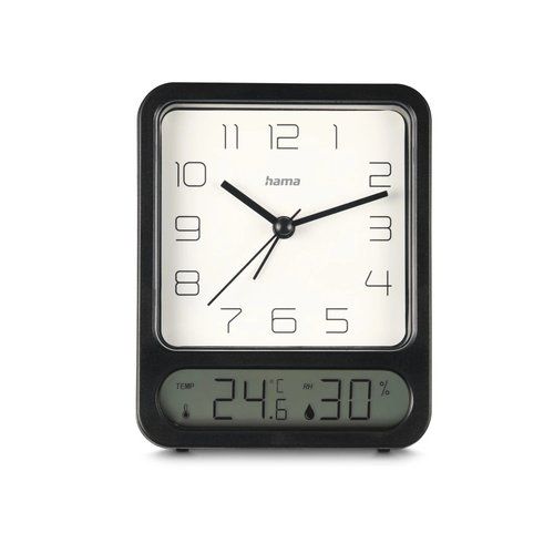 Hama "Pag" Alarm Clock, with Thermometer/Hygrometer