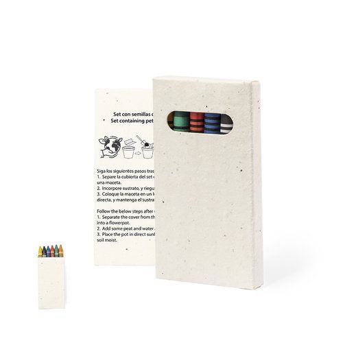 Set Colori Cera con Semi Fyser