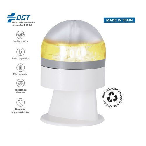 Luce d'Emergenza V16 Geolocalizzata Busby