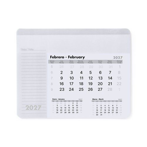 Tappetino Mouse Calendario Rendux