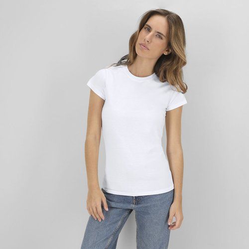 T-Shirt Donna Bianca "keya" WCS150