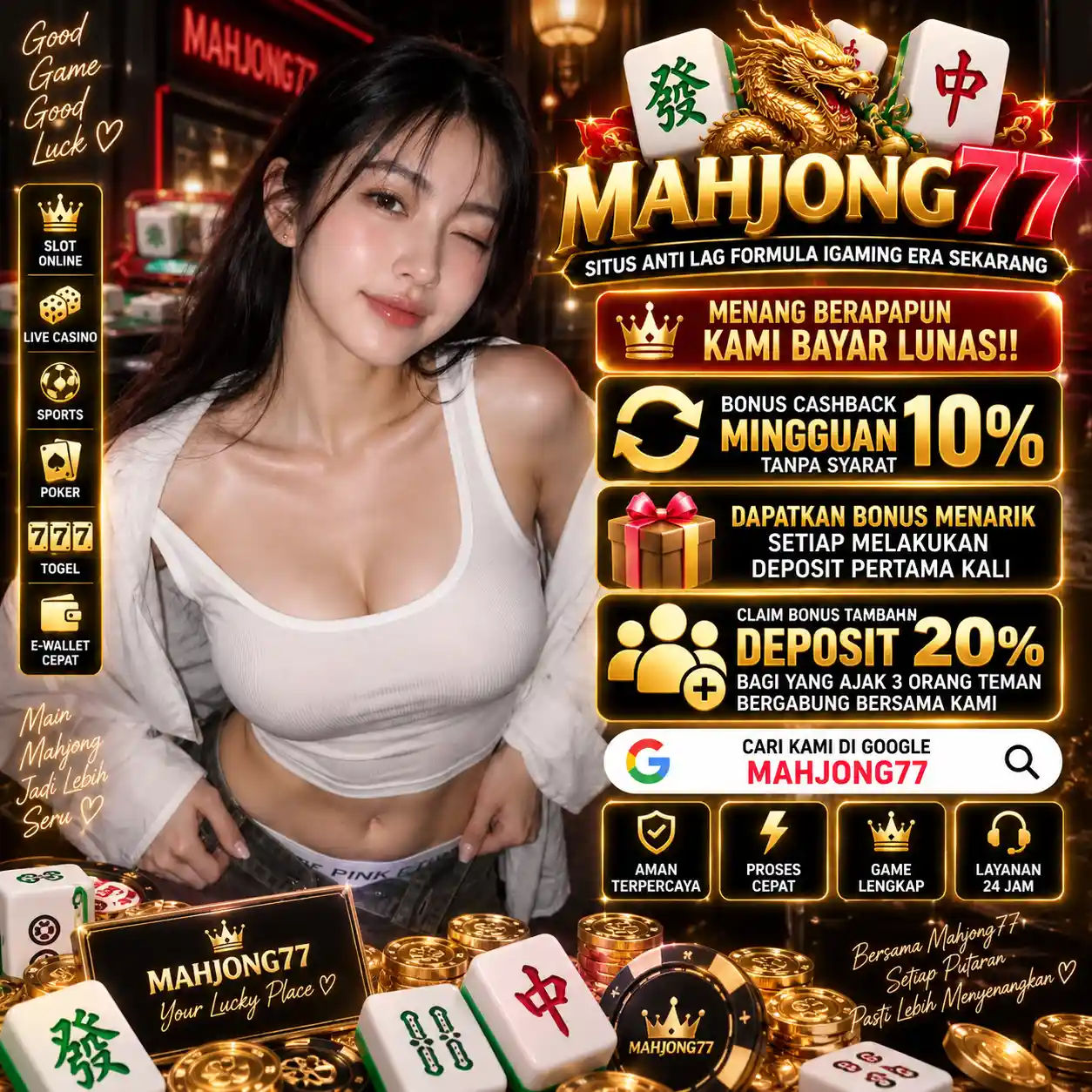ISTANA77 ⚡️ Formula Anti Downfall Ketika Bermain iGaming di Era Sekarang