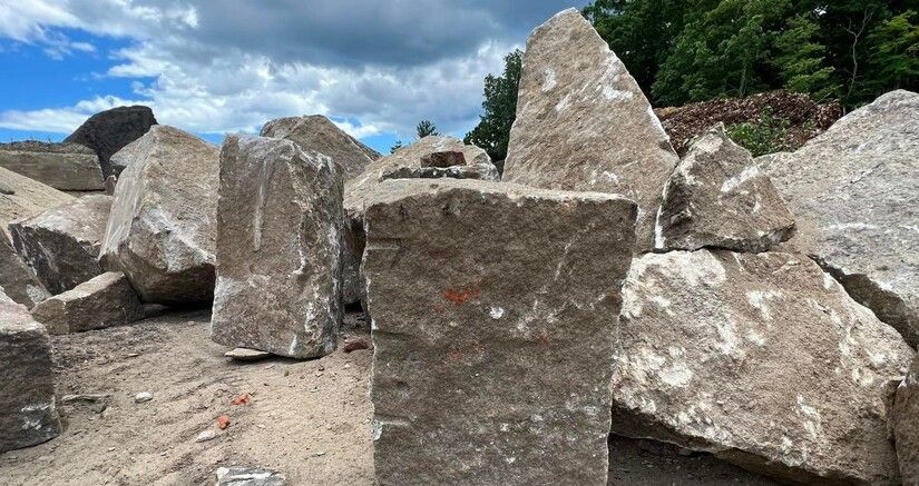Salvaging and Re-Purposing Antique Granite