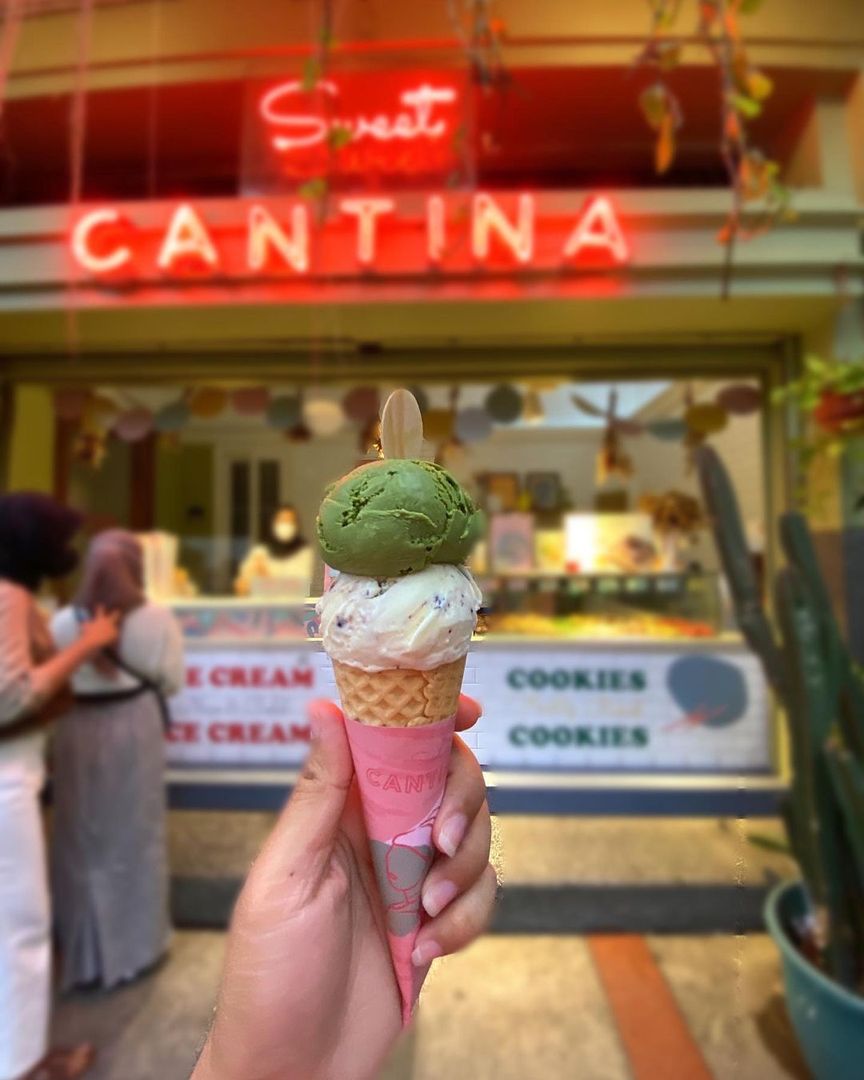 Sweet Cantina, Kedai Es Krim Hits di Jalan Braga Nibble