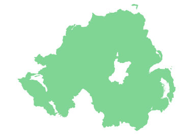 Response to the Northern Ireland Office’s (NIO’s) Consultation Paper Addressing the Legacy of Northern Ireland’s Past - Cover Northern Ireland Map