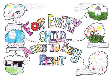 Children in NI Left Behind When it Comes to Rights - Cover Child Drawing