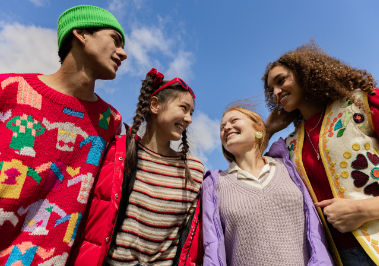 Image of Four Teenagers