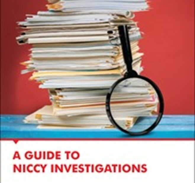 A Guide to NICCY Investigations - Cover