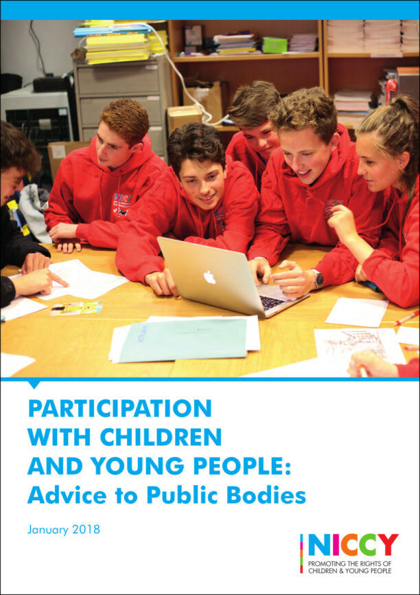 Participation with Children and Young People: Advice to Public Bodies Cover