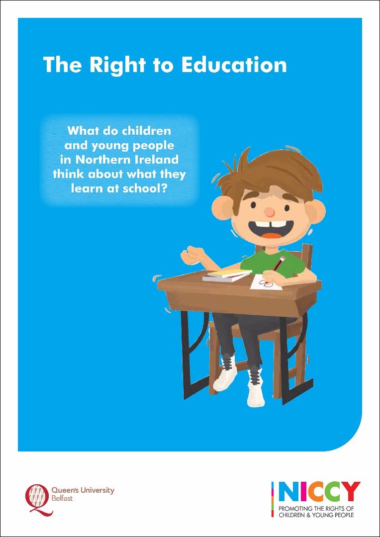 Right to Education leaflet cover