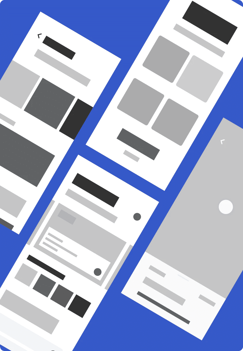 mobile ui low fidelity wireframe breathology