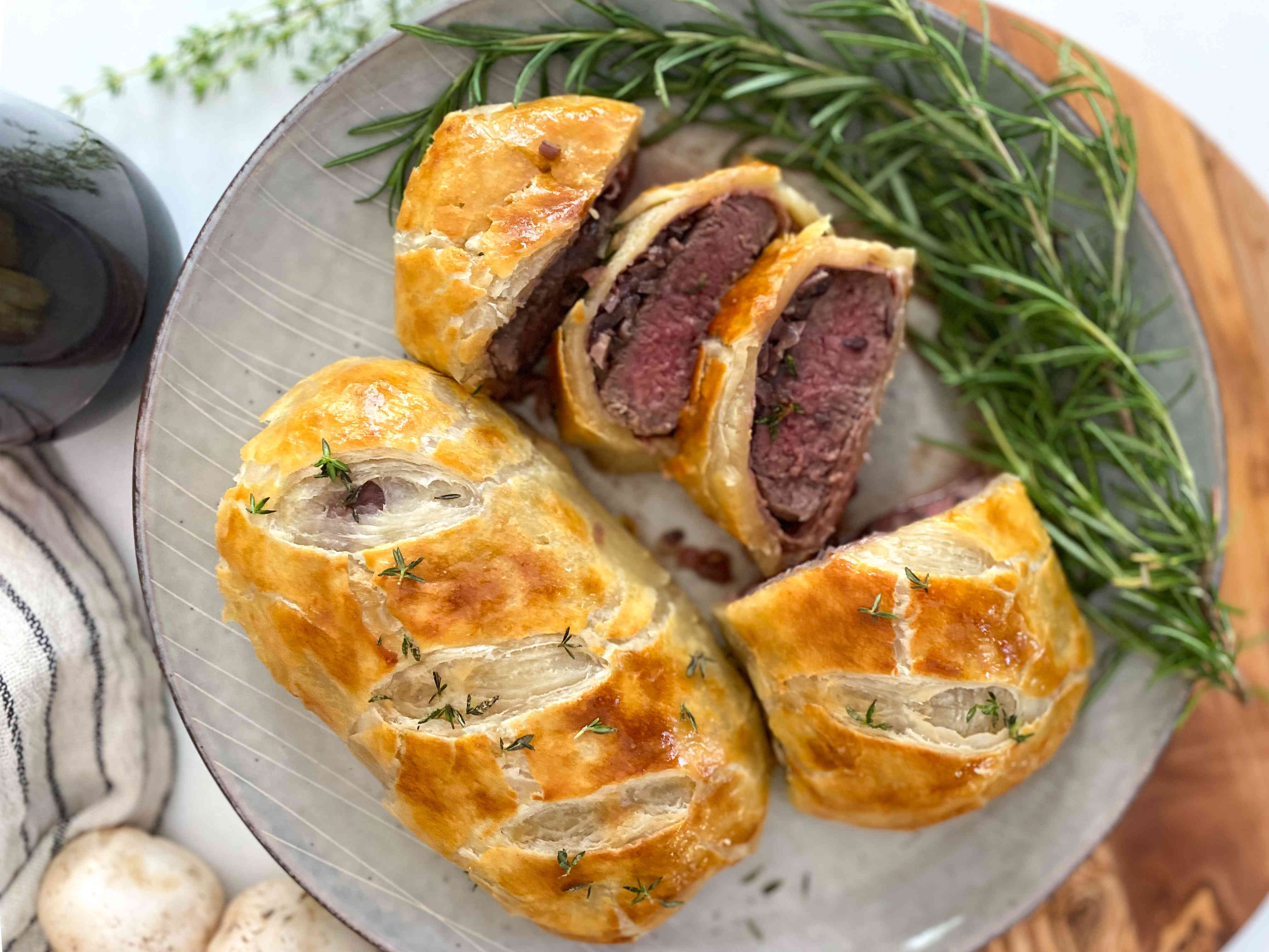 Individual Beef Wellingtons