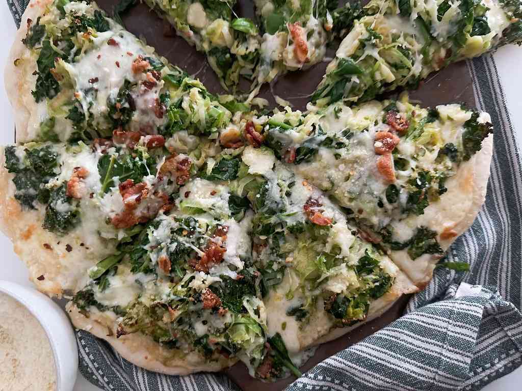 The Super Green Salad Pizza