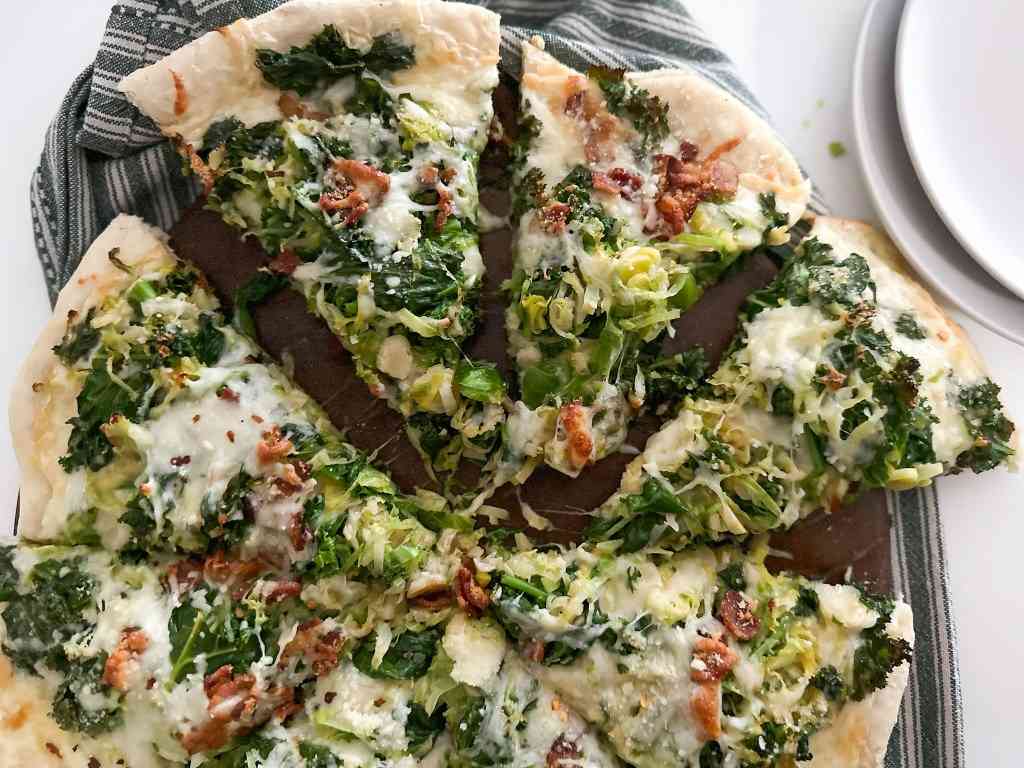 The Super Green Salad Pizza