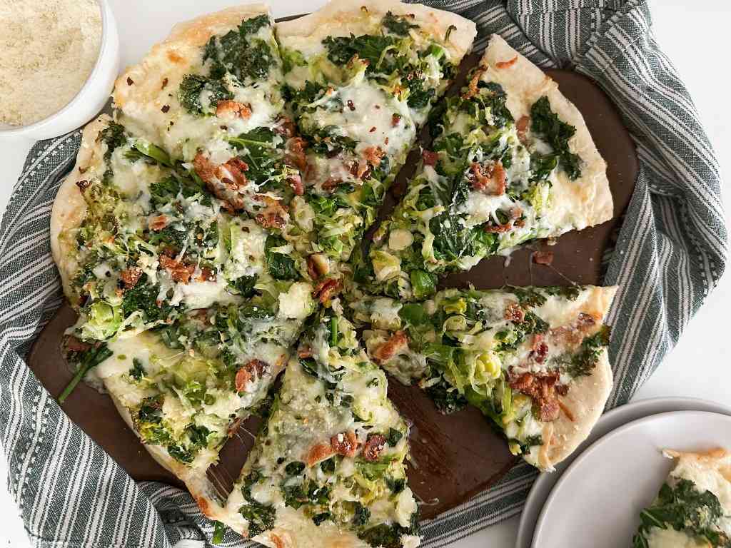 The Super Green Salad Pizza