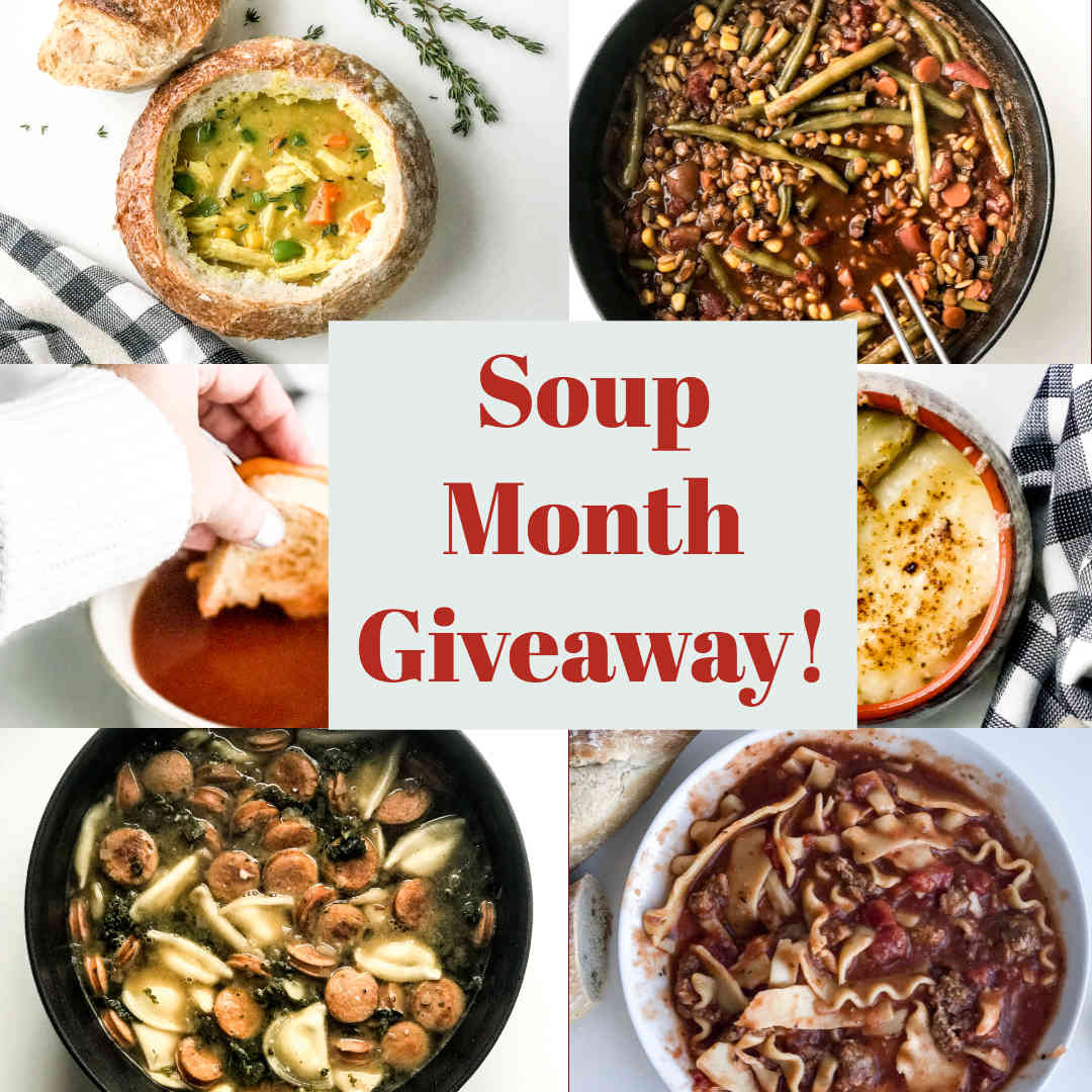 January Soup Month Giveaway!!
