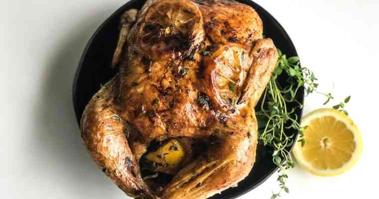 Lemon-Thyme Roasted Chicken