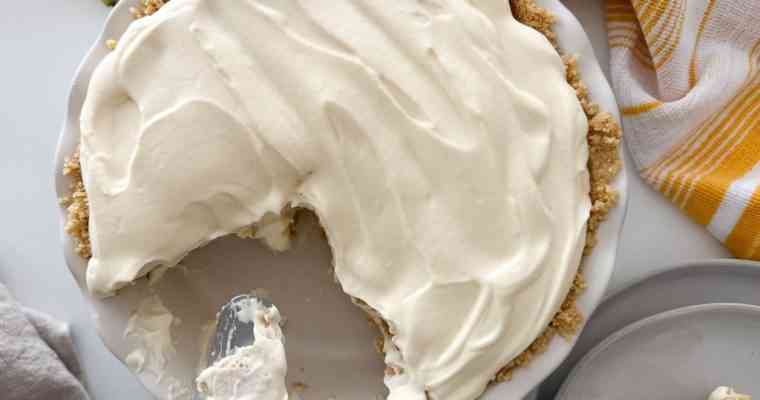 Creamy No-Bake Banana Pudding Pie