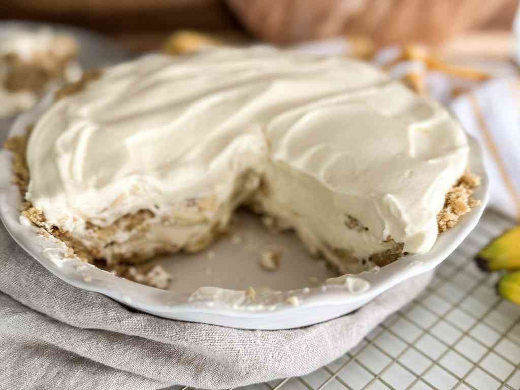 Creamy No-Bake Banana Pudding Pie