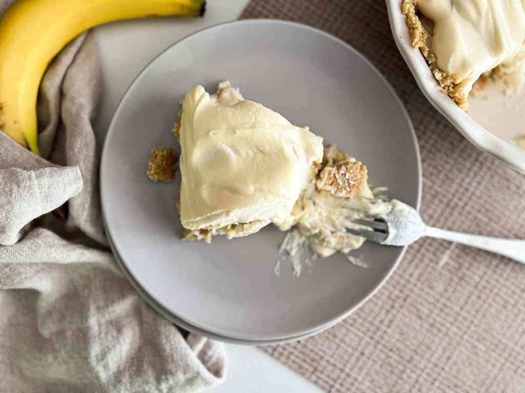 Creamy No-Bake Banana Pudding Pie