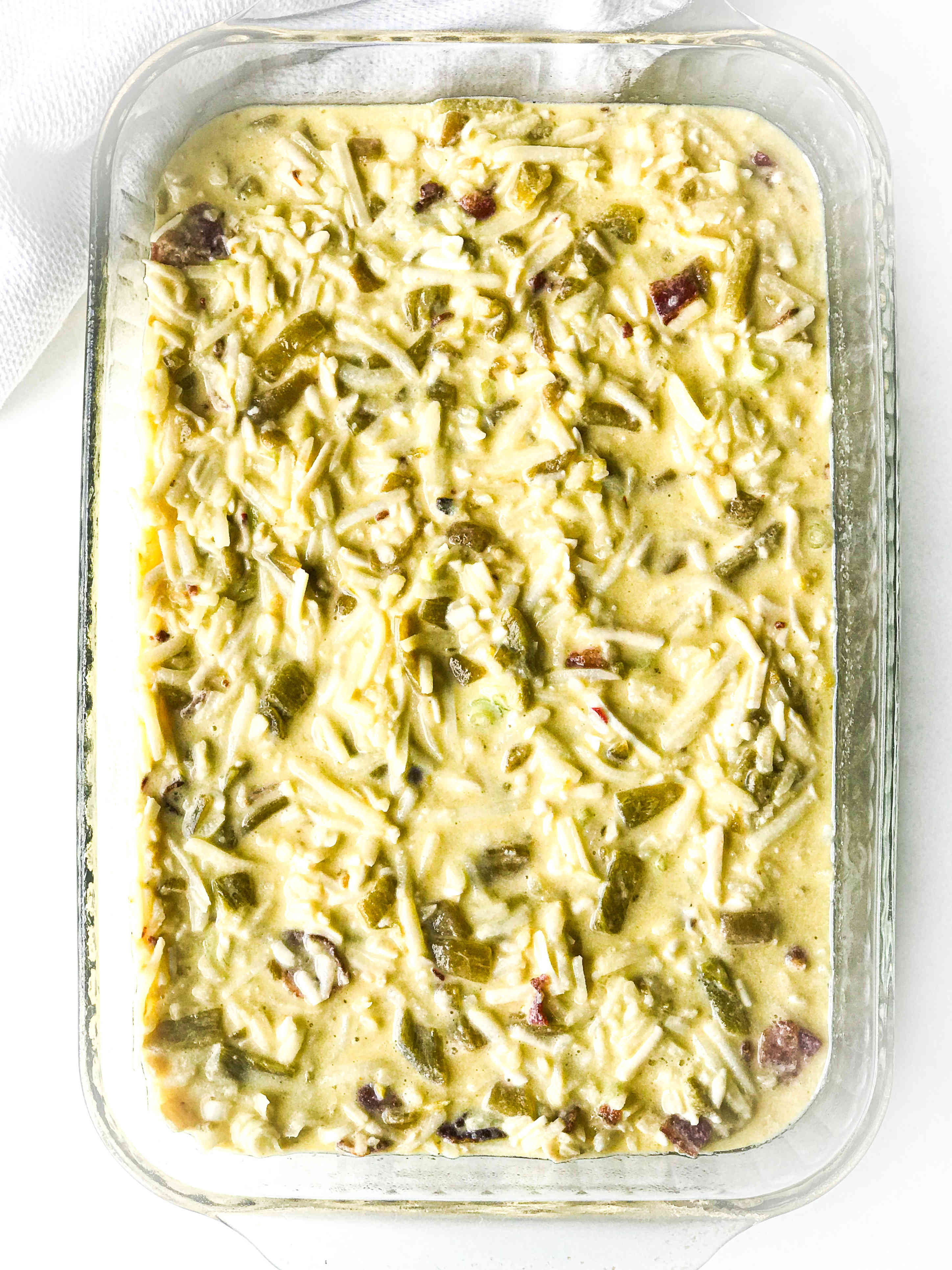 Green Chile Egg and Hashbrown Casserole Nicole's Tasting Spoon