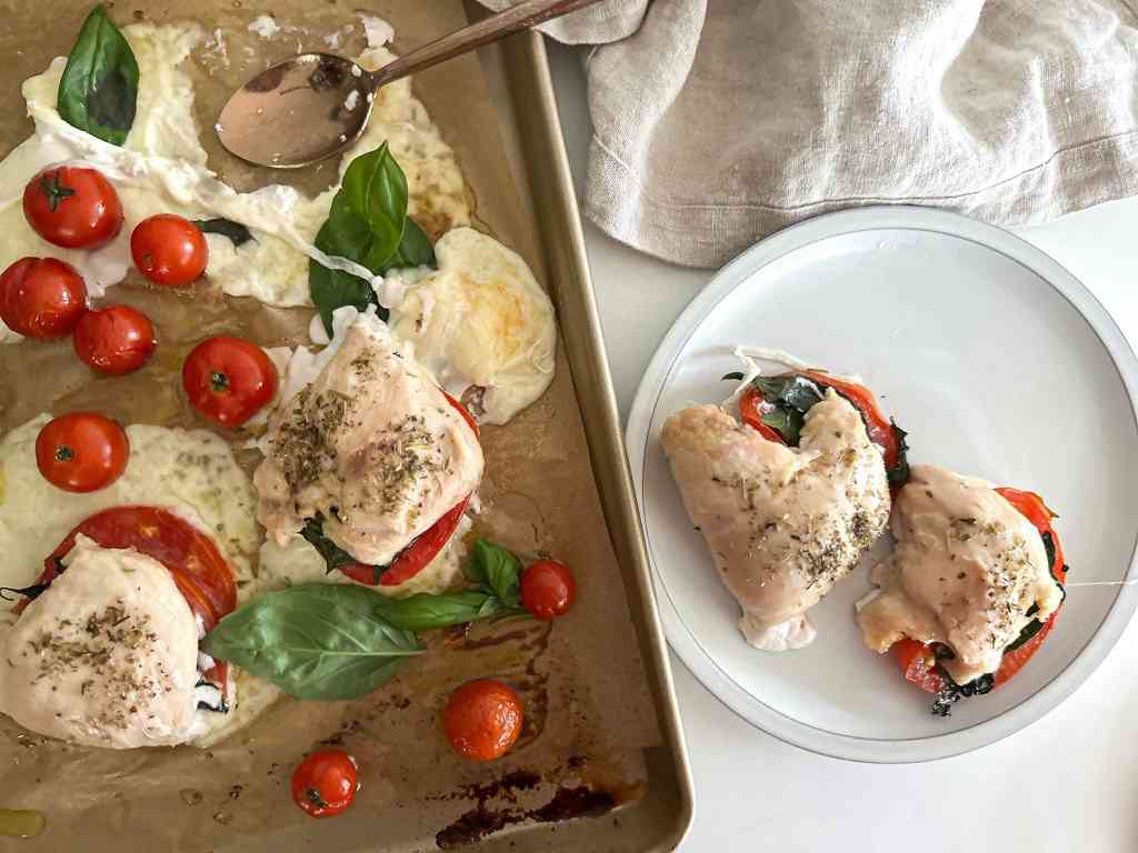 Weeknight Caprese Chicken