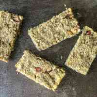 Baked Apple Oat-Granola Bars