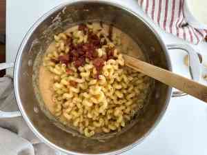 Butternut squash mac and cheese