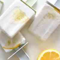 coconut lemonade popsicles