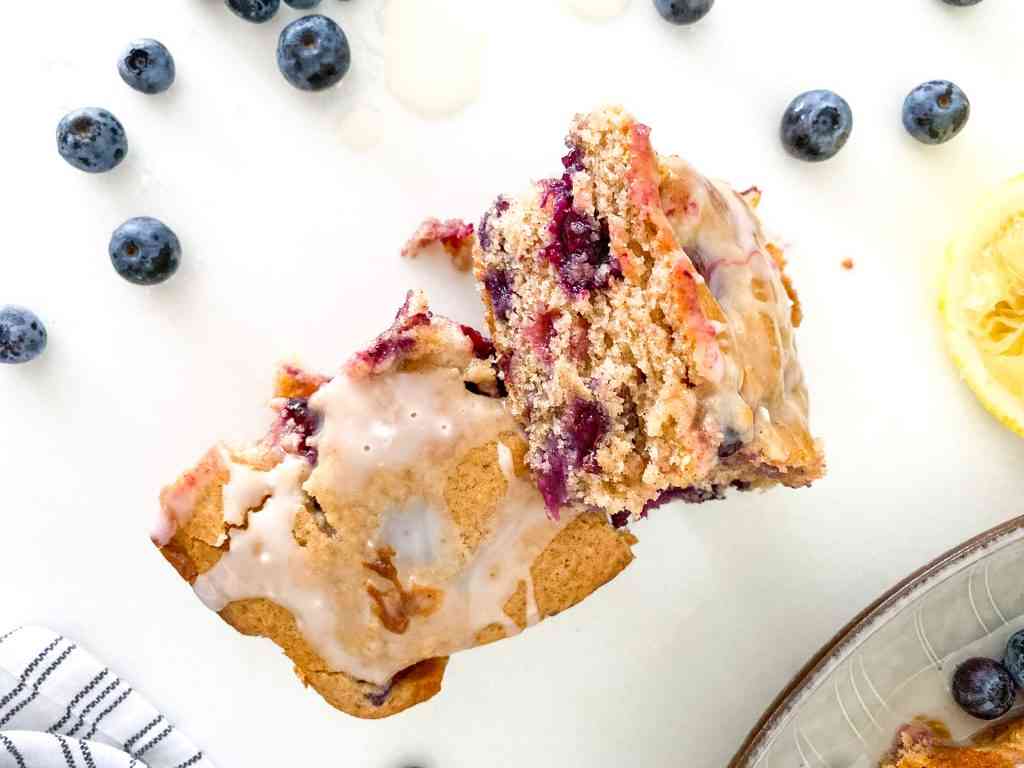 Lemon Blueberry Muffin Cake