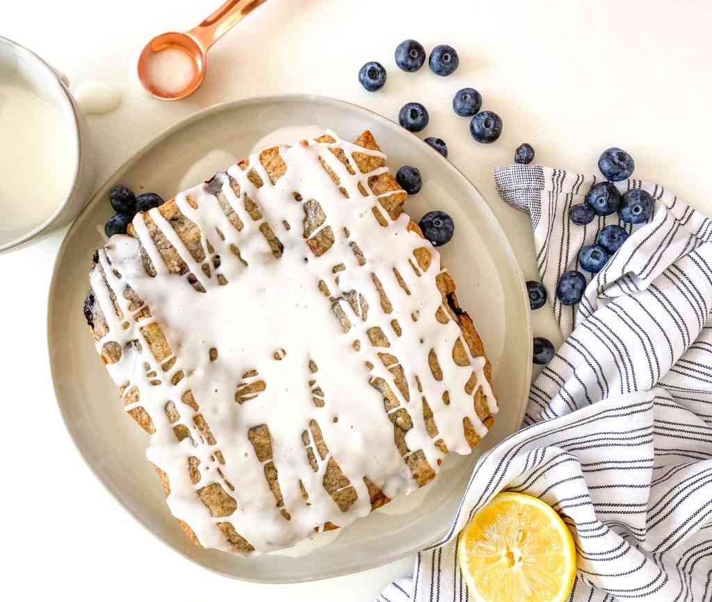 Lemon Blueberry Muffin Coffee Cake - Nicole's Tasting Spoon