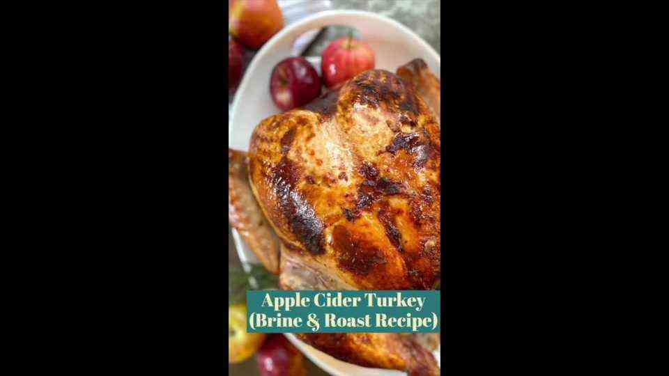 Apple Cider Turkey Brine (video) - Tatyanas Everyday Food