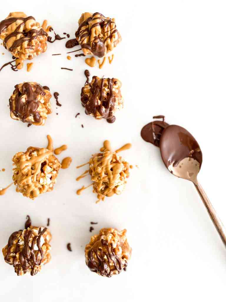 Sweet Popcorn Marshmallow Balls 