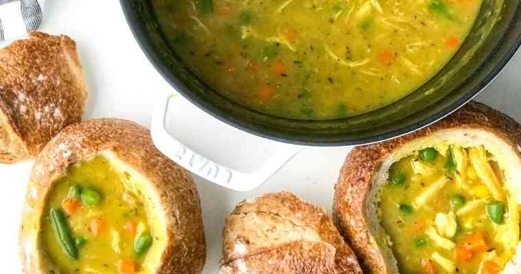 Chicken Pot Pie Soup