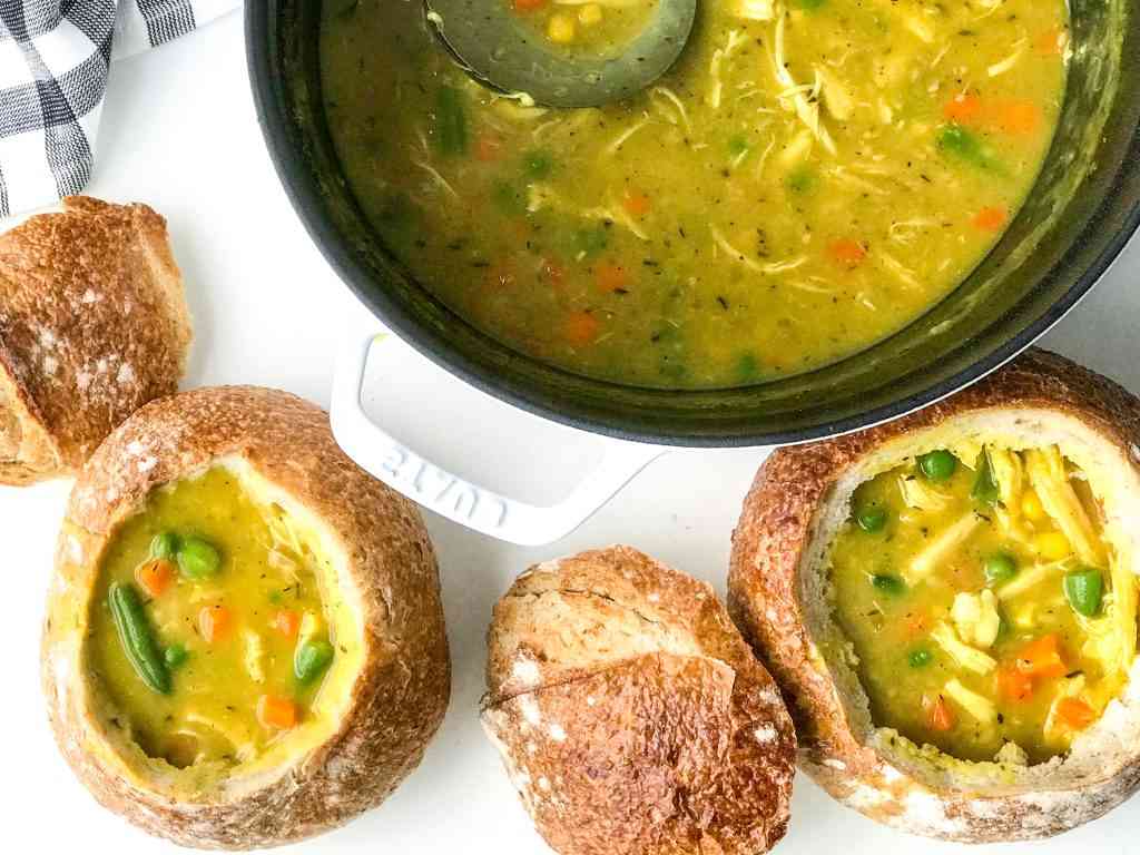 Chicken Pot Pie Soup