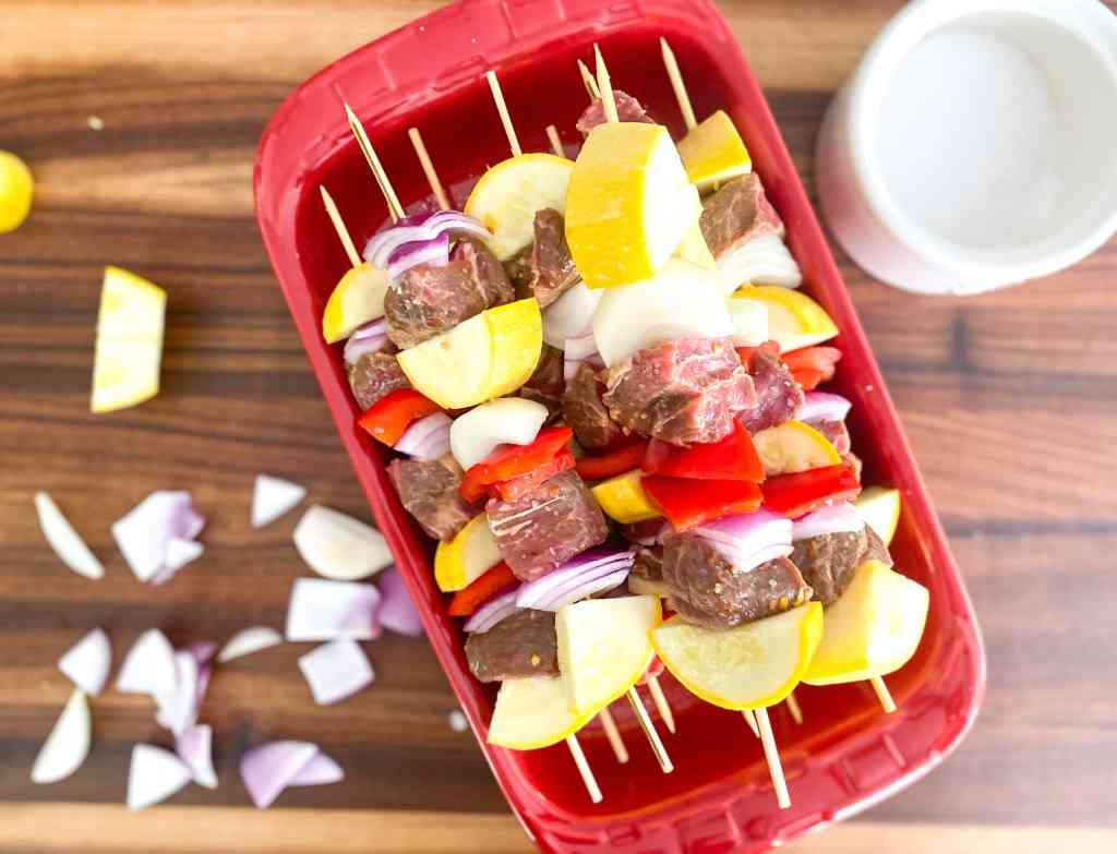 Easy Weeknight Steak Kabobs