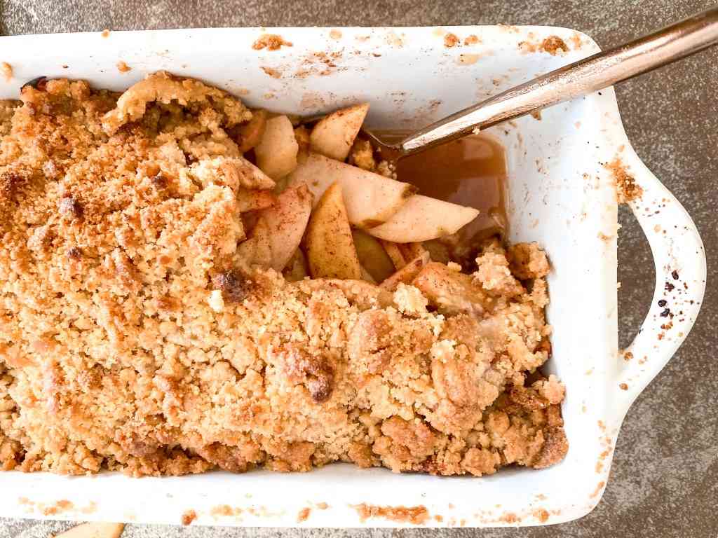 Granny's No Oat Apple Crisp 